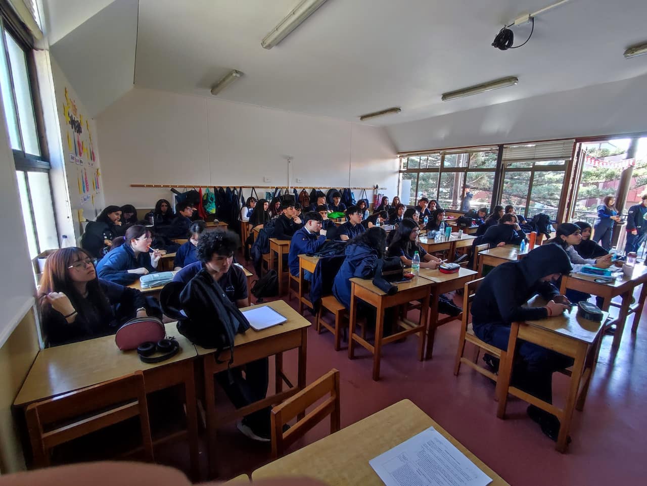 Charla en colegio
