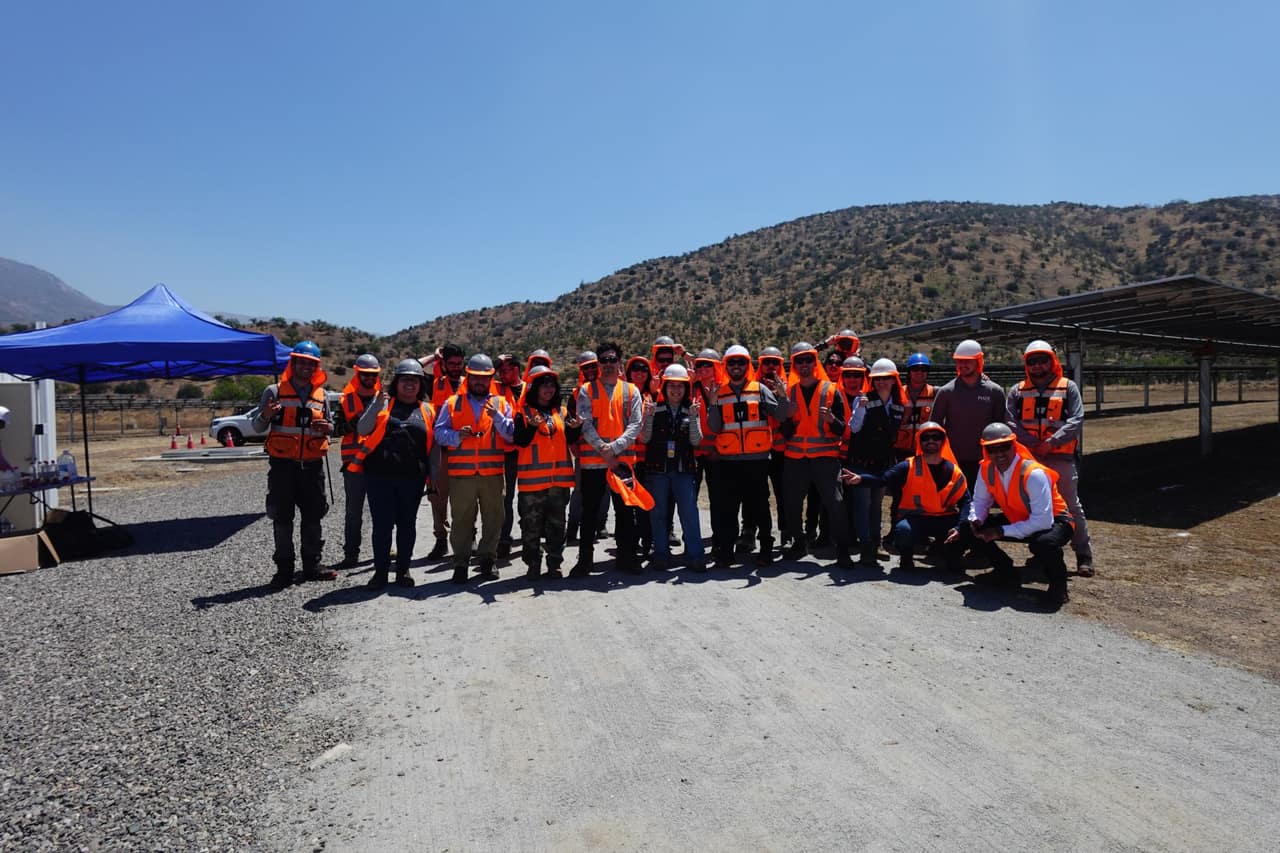 Visita técnica a planta solar Copec Flux